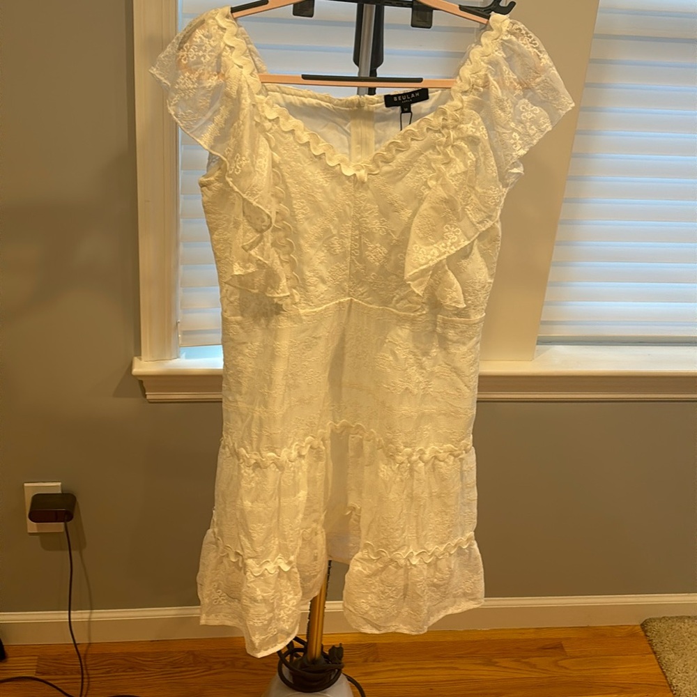 White summer dress